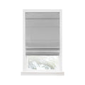 Grey Cordless Blackout Roman Window Shade K3770