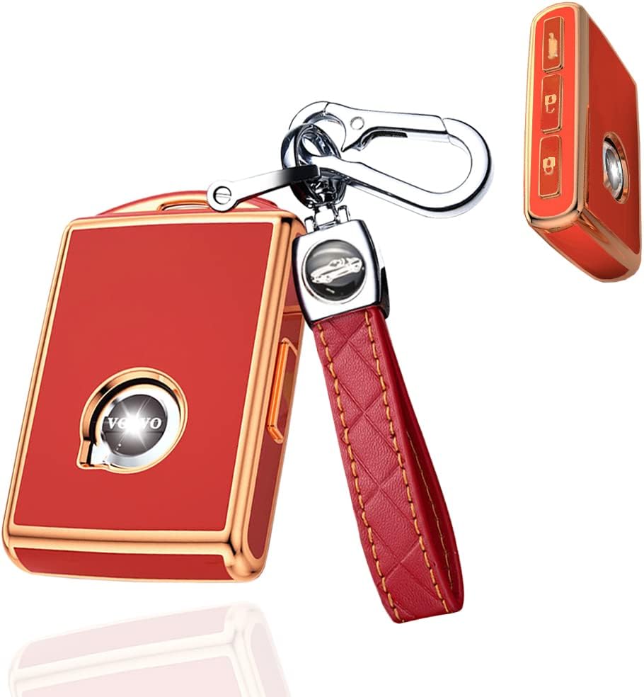 Grey-Blue TPU Key Fob Cover with Keychain O962769