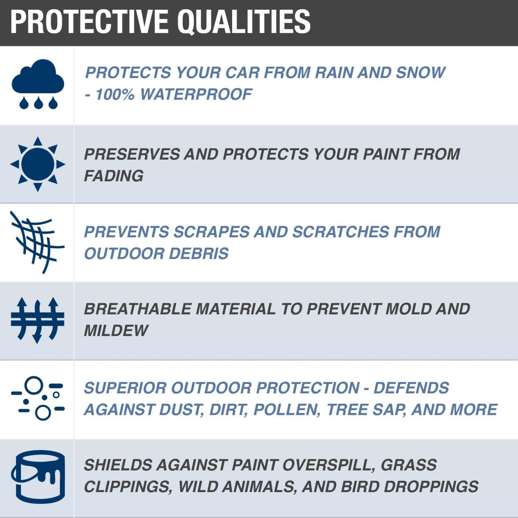 Truck Cover, 4 Layer Waterproof, Tan, Fits Trucks up to 249"L x 70"W x 60"H W99790