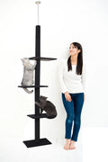 3-Tier Floor-To-Ceiling Cat Tree T4757