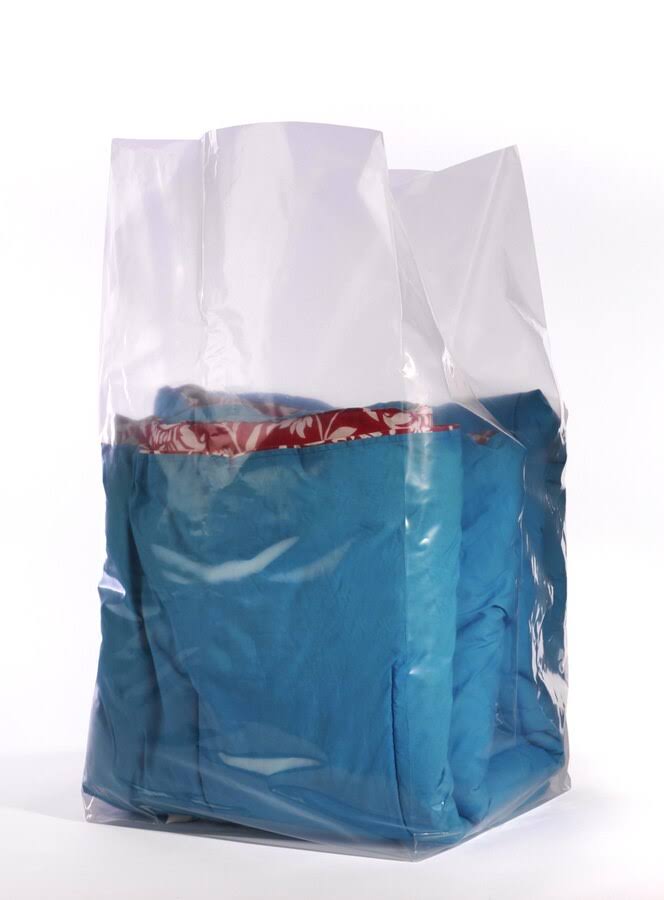 Clear 100/Case 2 mil 20 x 20 x 48 Gusseted Poly Bags P789513