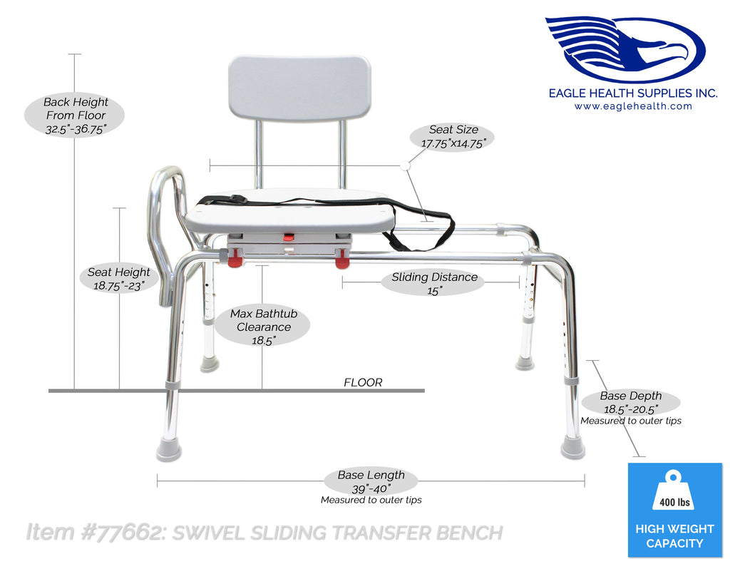 Sliding Bath Transfer Bench O20935