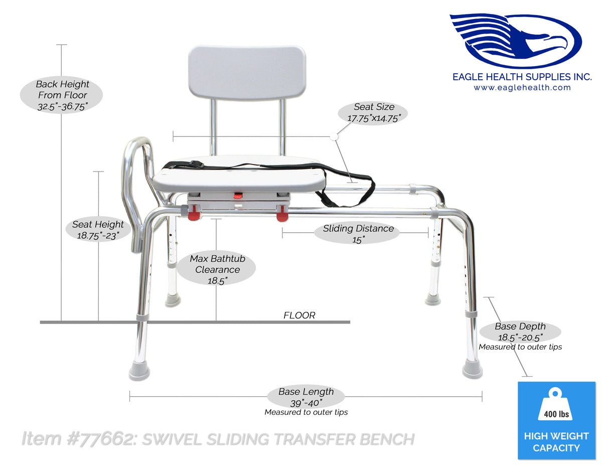 Sliding Bath Transfer Bench O20935