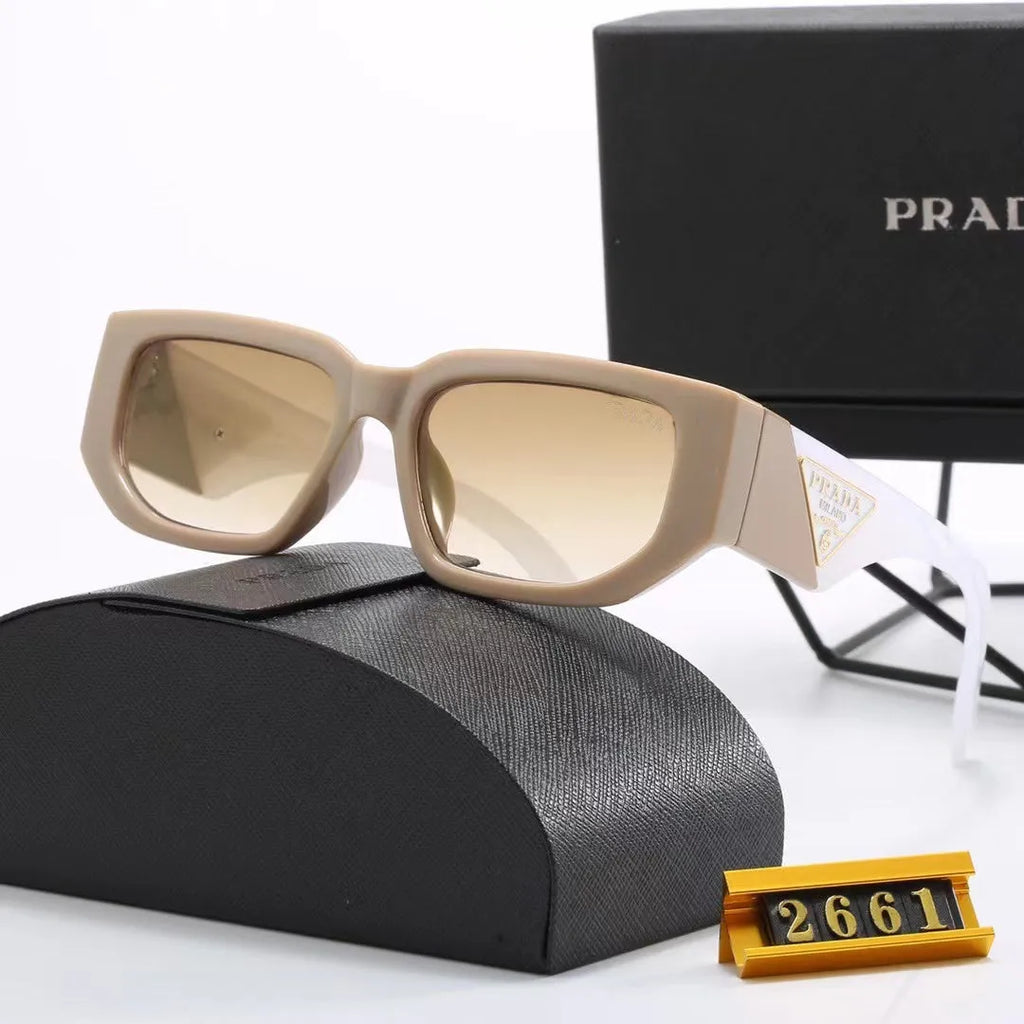 PA Letter Two-Tone Sunglasses Z9765