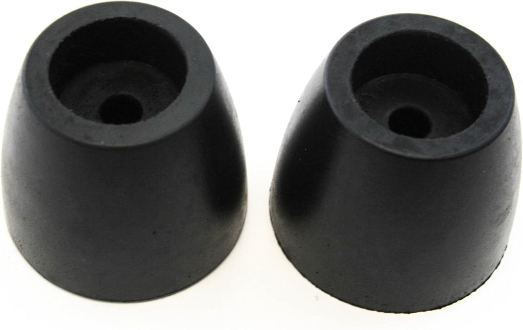 Rubber Bumper for Trailer Truck 2 Inches Thick Cone Replacement Cargo Stop Pack of 2 V4428