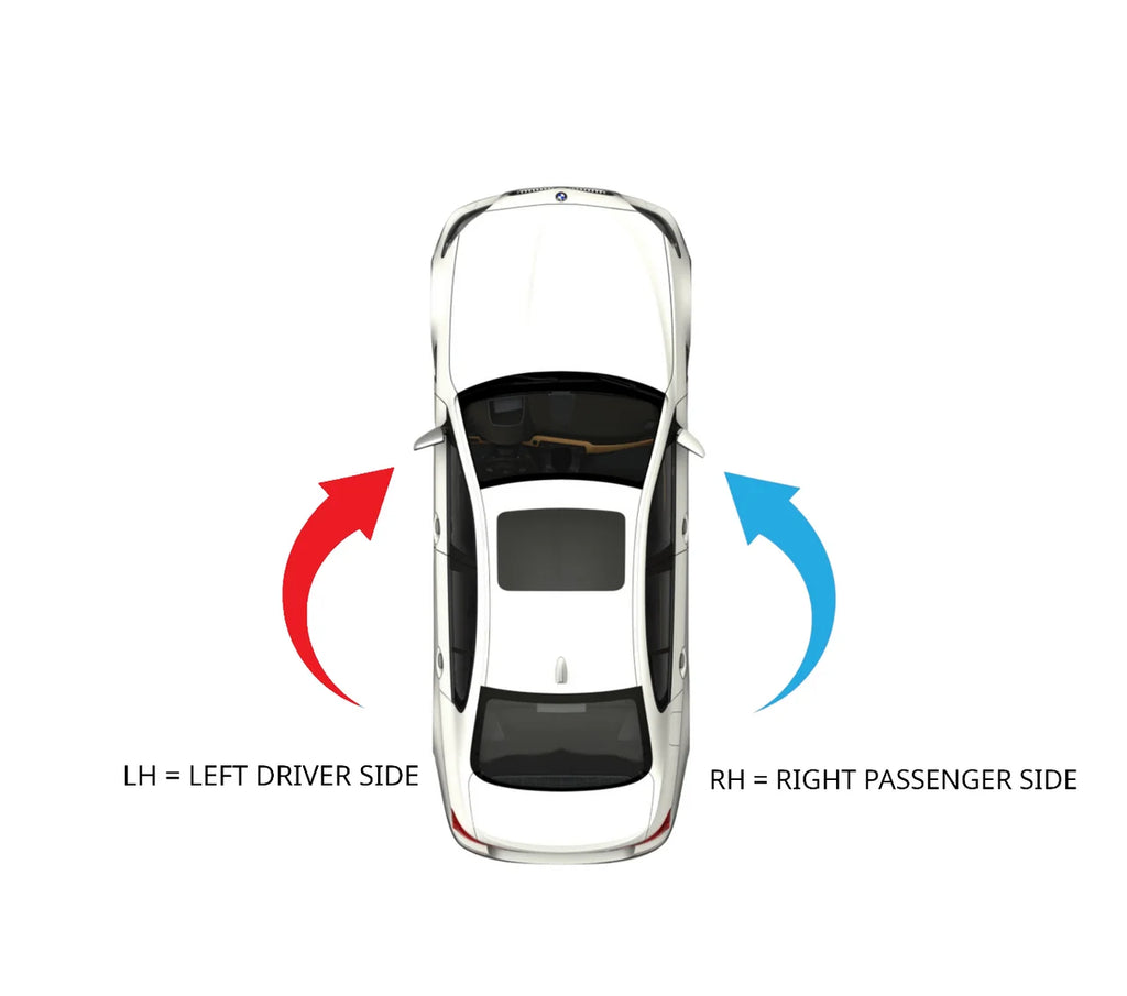 Left Driver Mirror Glass Lens A6376