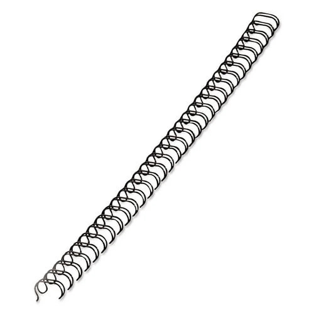 Black 3/8" Wire Bindings, 25/pack, Bundle of 5 Packs U734