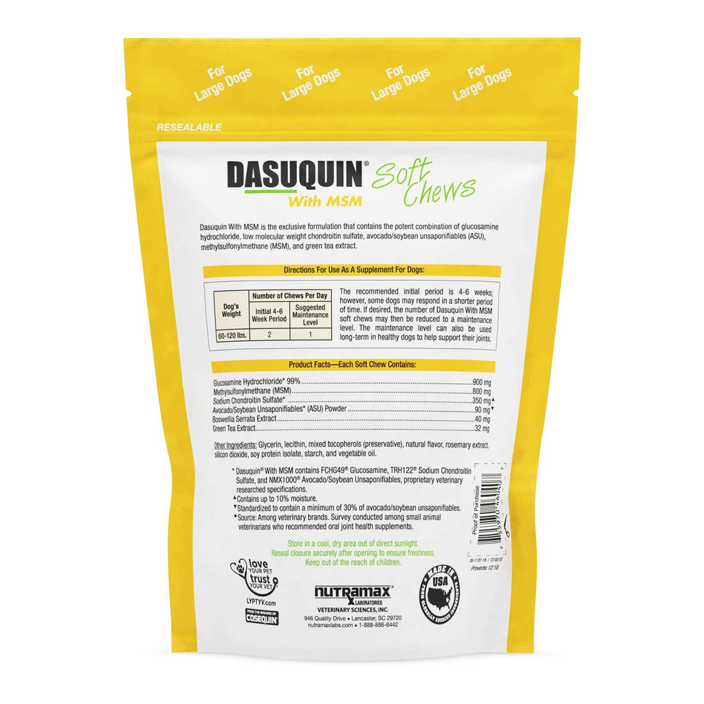 Soft Chews Joint Health Supplement Dogs O64106