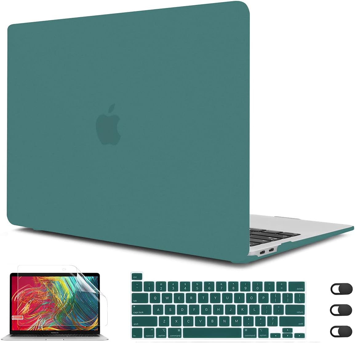 Matte Black Hard Plastic Case for MacBook Pro 13 Inch Y8325
