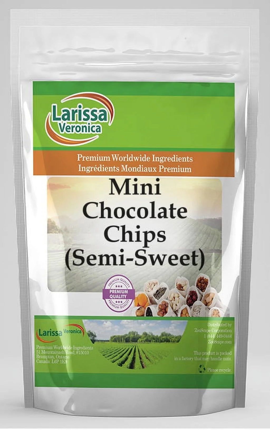 Mini Chocolate Chips Semi-Sweet 4 oz 3-Pack F773