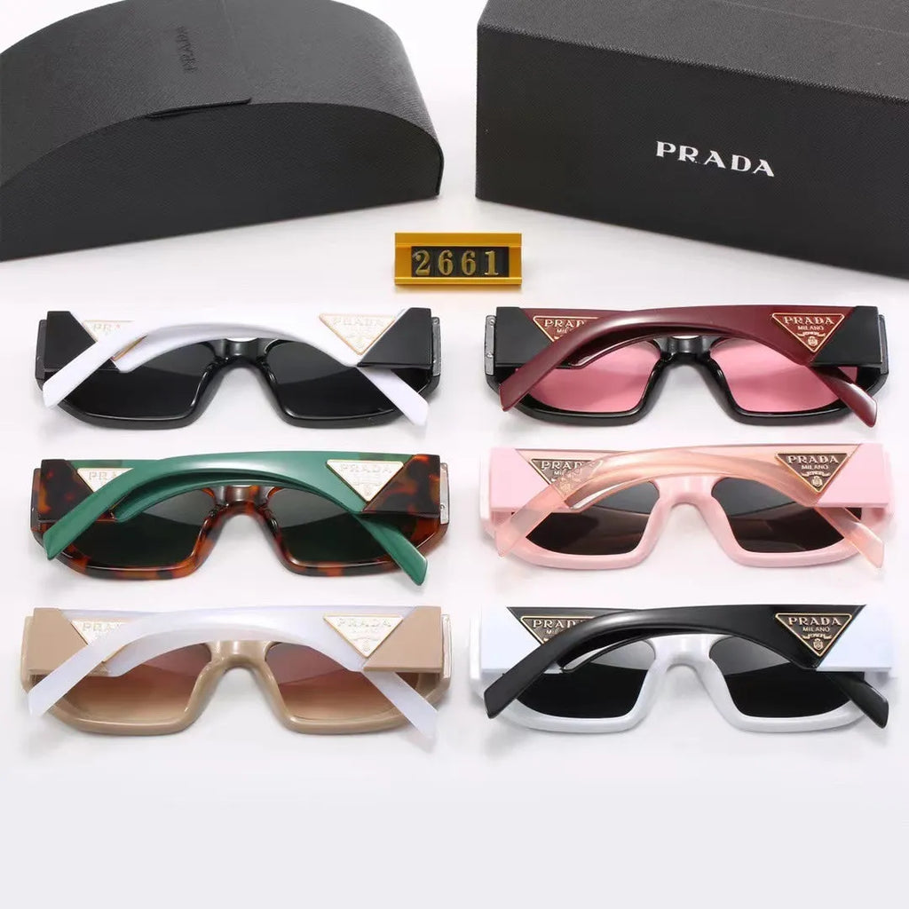 PA Letter Two-Tone Sunglasses Z9765