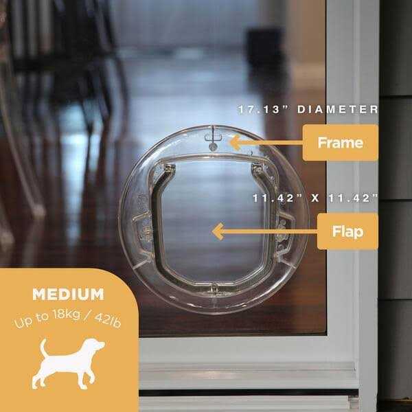 Ultra Clear Pet Door D4235