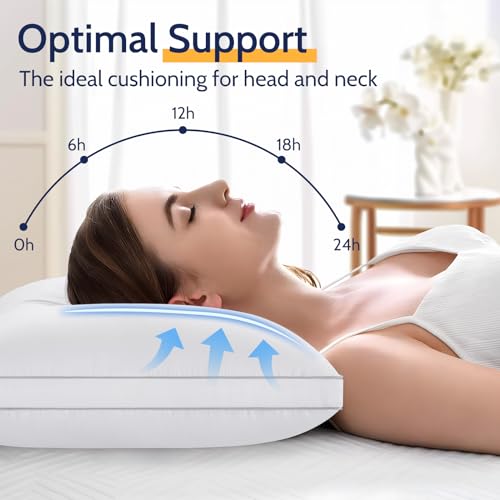 King Size Set of 2 Down Alternative Pillows Z7126
