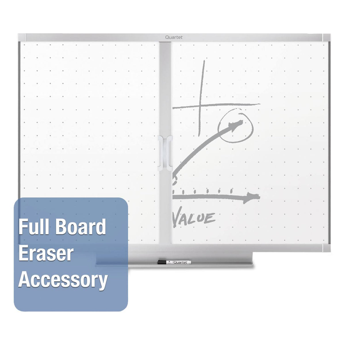 Aluminum Frame Whiteboard 48x22 N153879