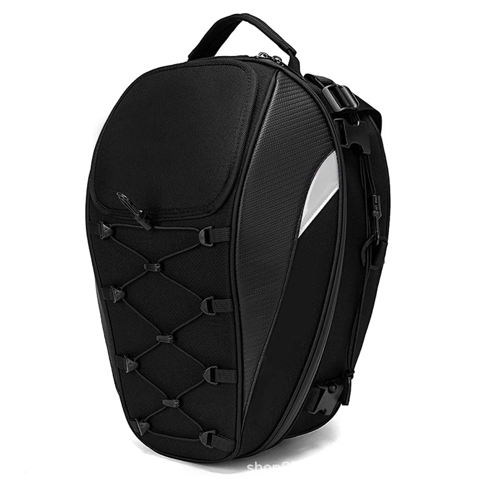 Motorcycle Tail Bag 30L-40L Waterproof Rear Seat Bag X896515