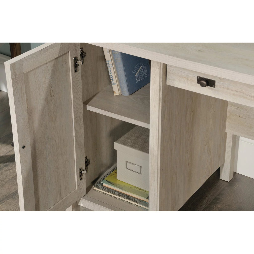 Computer Desk, Chalked Chestnut Finish V852133