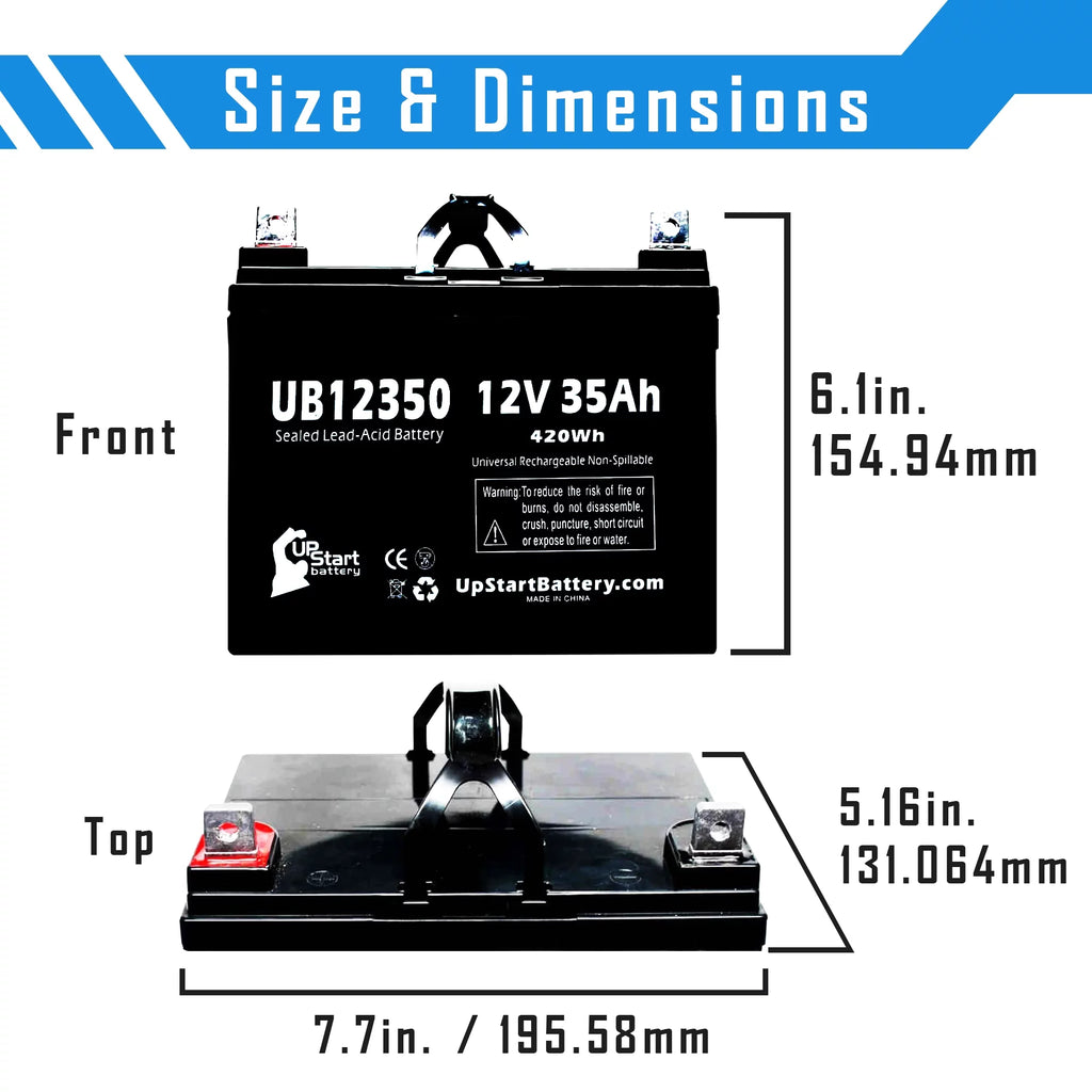 12V 35Ah Sealed Lead Acid Battery B56703