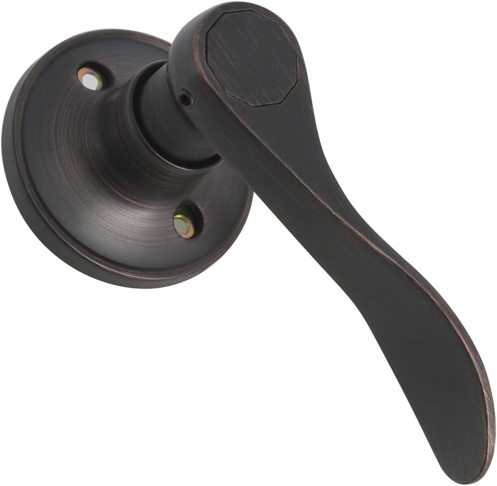 Oil Rubbed Bronze Dummy Door Handles, Right Handed 5 Pack C25600