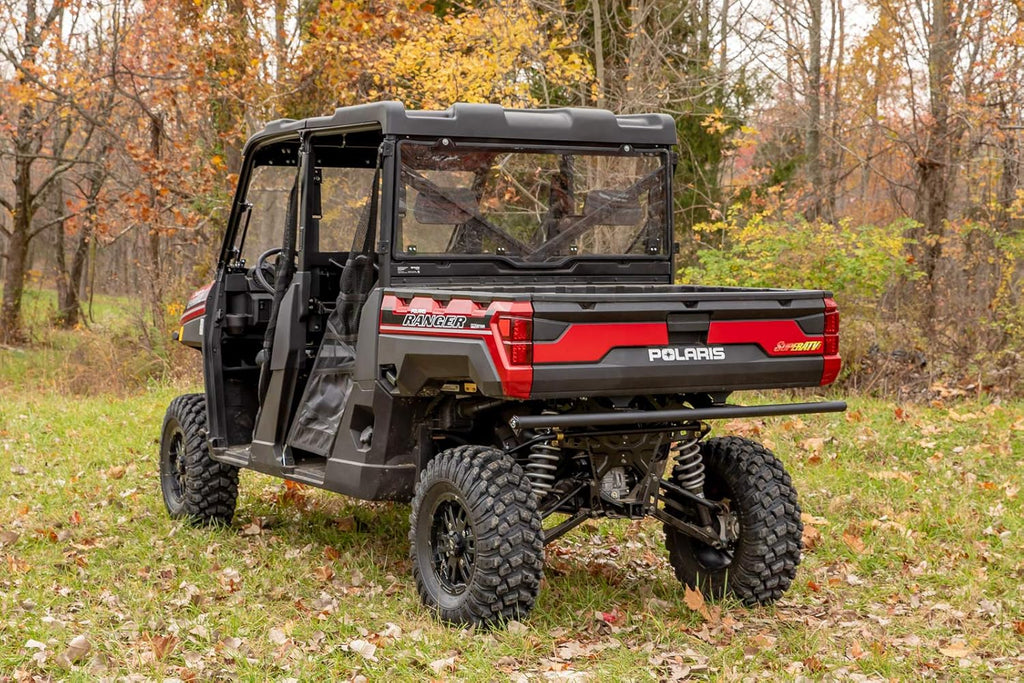 Wrinkle Black Heavy Duty Steel Rear Bumper W546