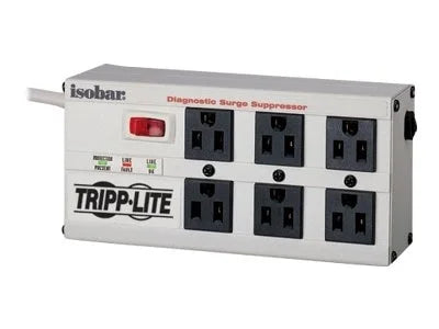 6 Outlets 3330 Joules Surge Suppressor X186
