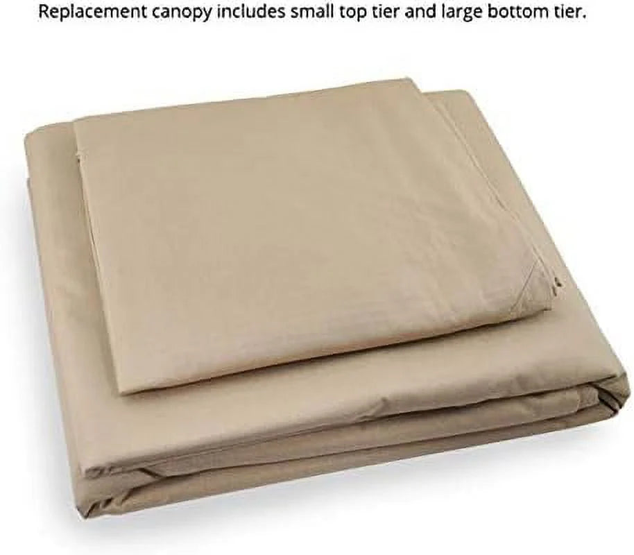 Replacement Canopy Top Cover for Pitched Roof Gazebo C7376