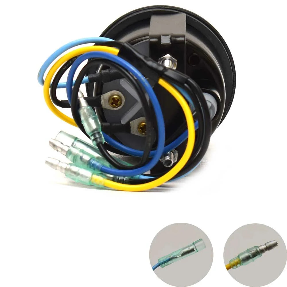 Black 2 Inch Water Temperature Gauge O6565