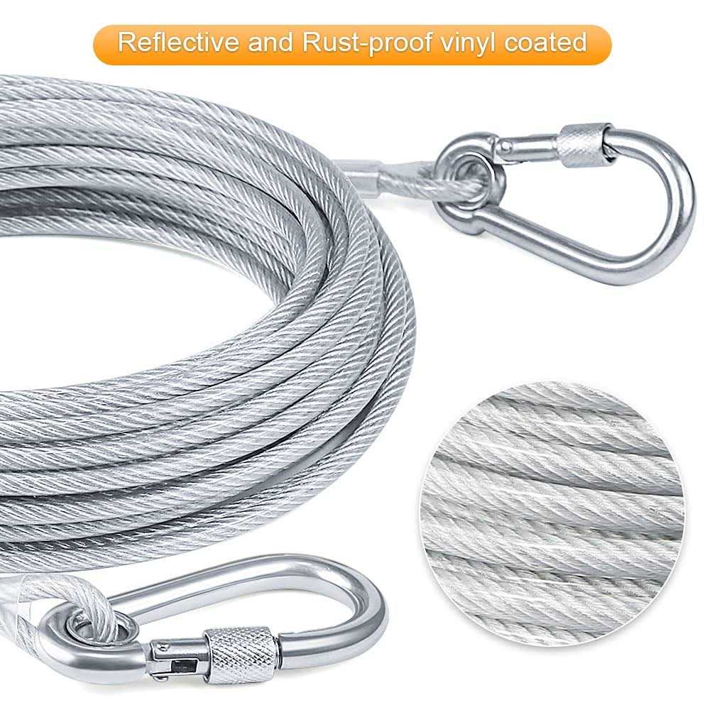 Reflective Dog Tie Out Cable B7894