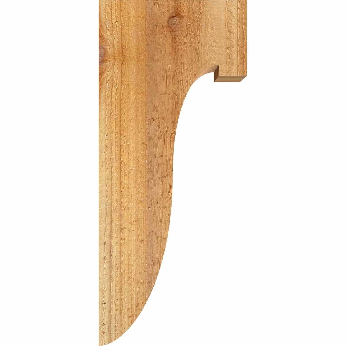 Rough Sawn Corbel, Western Red Cedar L30779