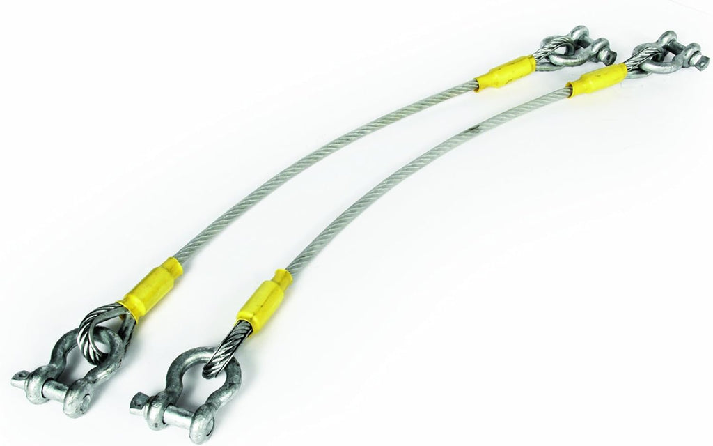Pack of 2 Gooseneck Adapter Safety Cable P828146