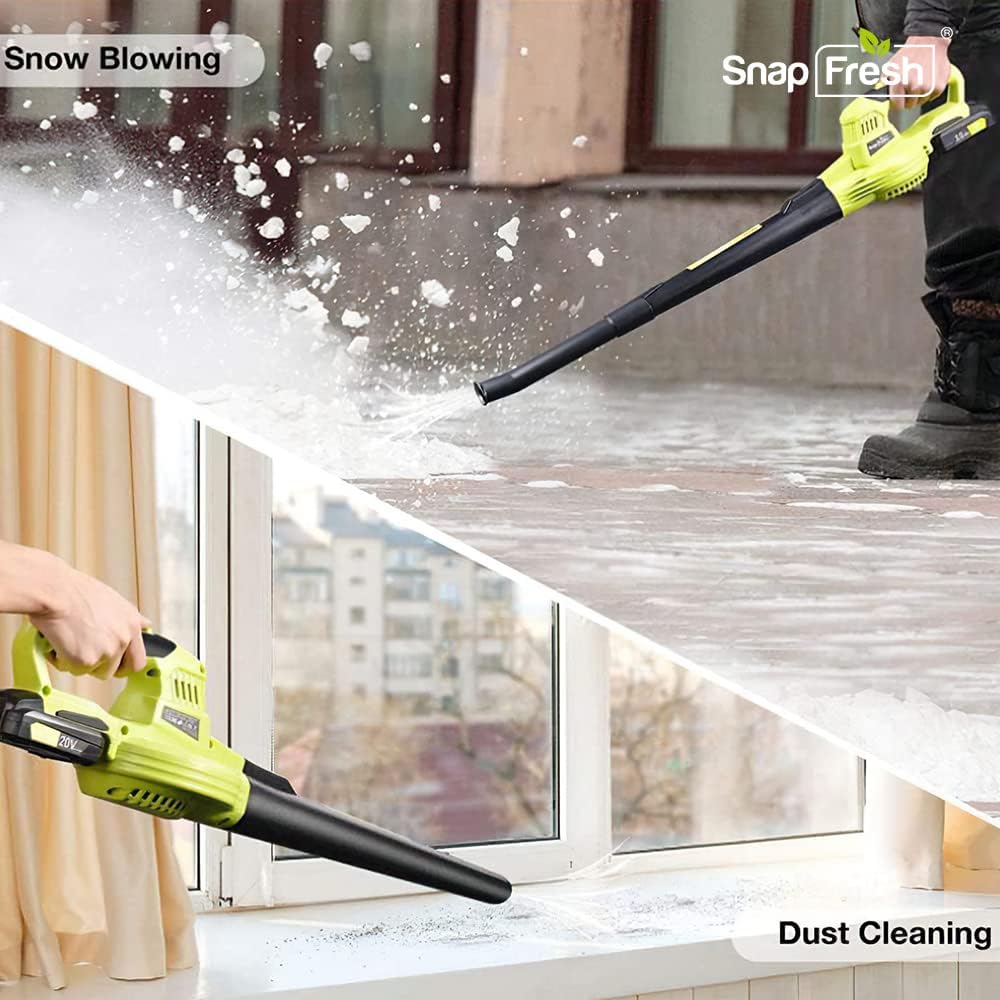 20V Cordless Electric Leaf Blower with Battery & Charger F278
