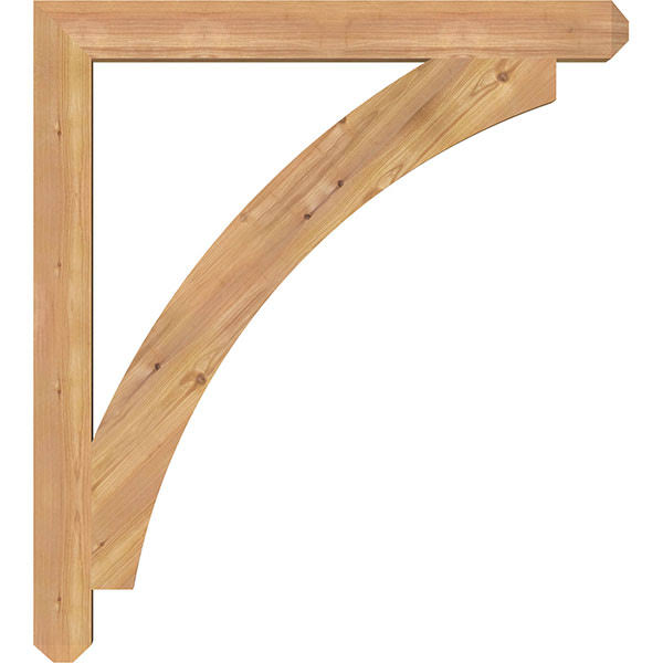 Thorton Craftsman Smooth Bracket, Western Red Cedar J9253
