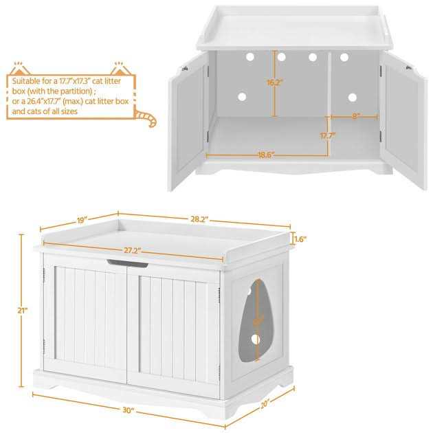 Litter Box Furniture Cat House F620300