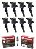 Set of 8 Ignition Coils & 8 Spark Plugs O535606