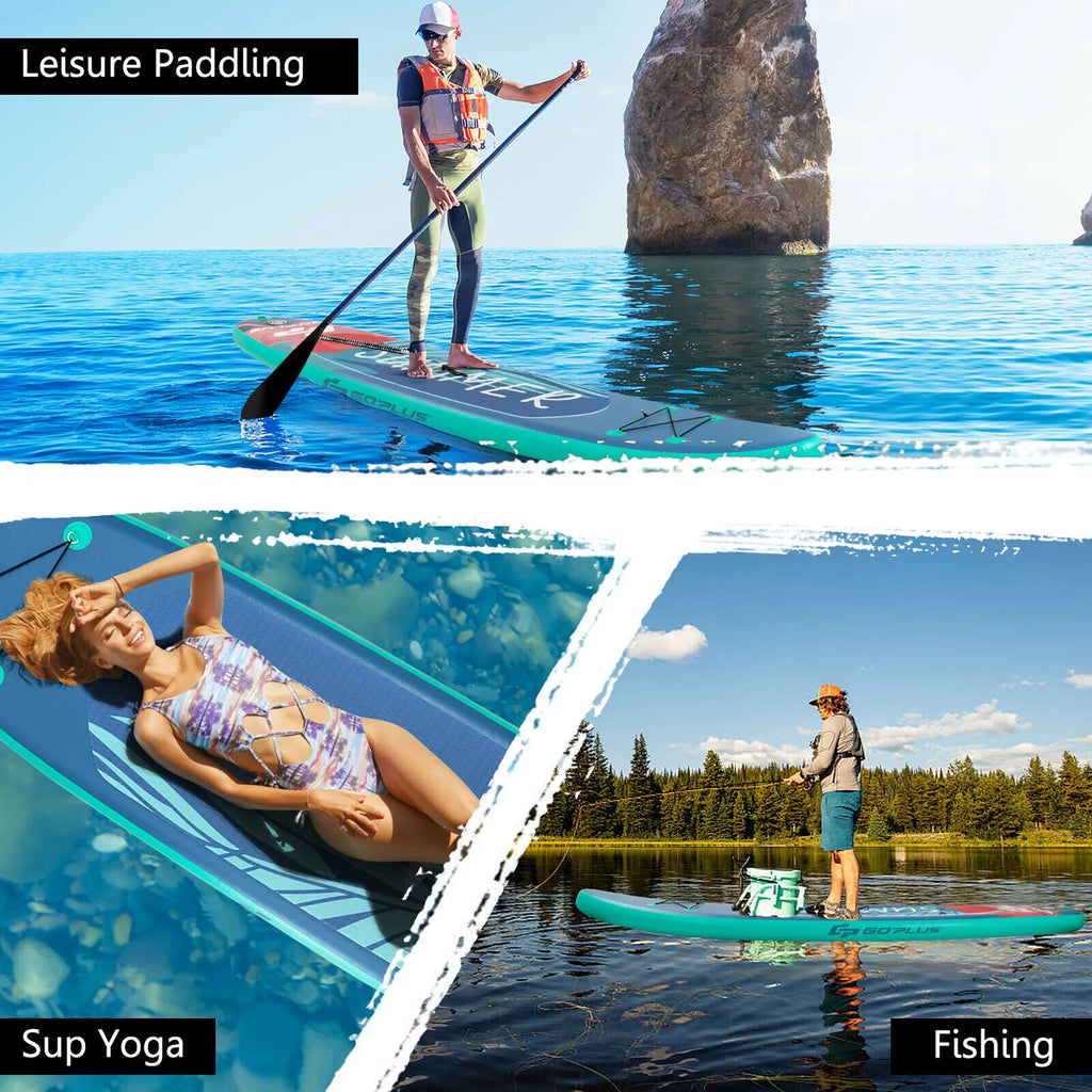 10.5ft Inflatable Stand Up Paddle Board B378439