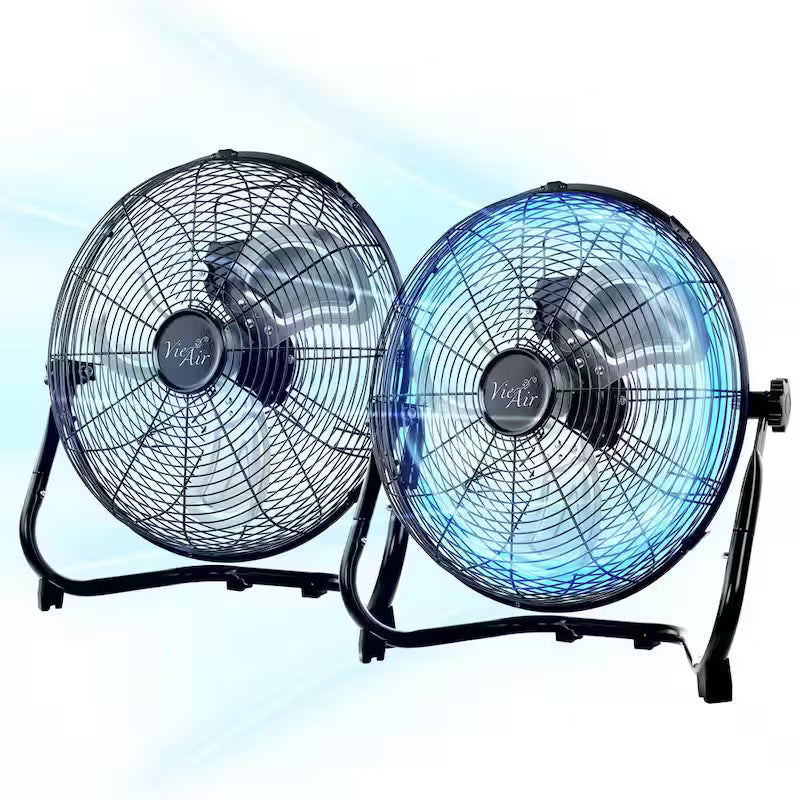 14 Inch 3 Speed Metal Floor Fan V719