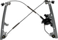 Front Passenger Side Power Window Regulator And Motor Assembly, Black Pack of 2 Y419484