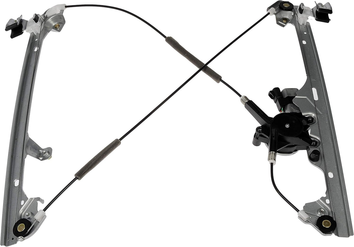 Front Passenger Side Power Window Regulator And Motor Assembly, Black Pack of 2 Y419484