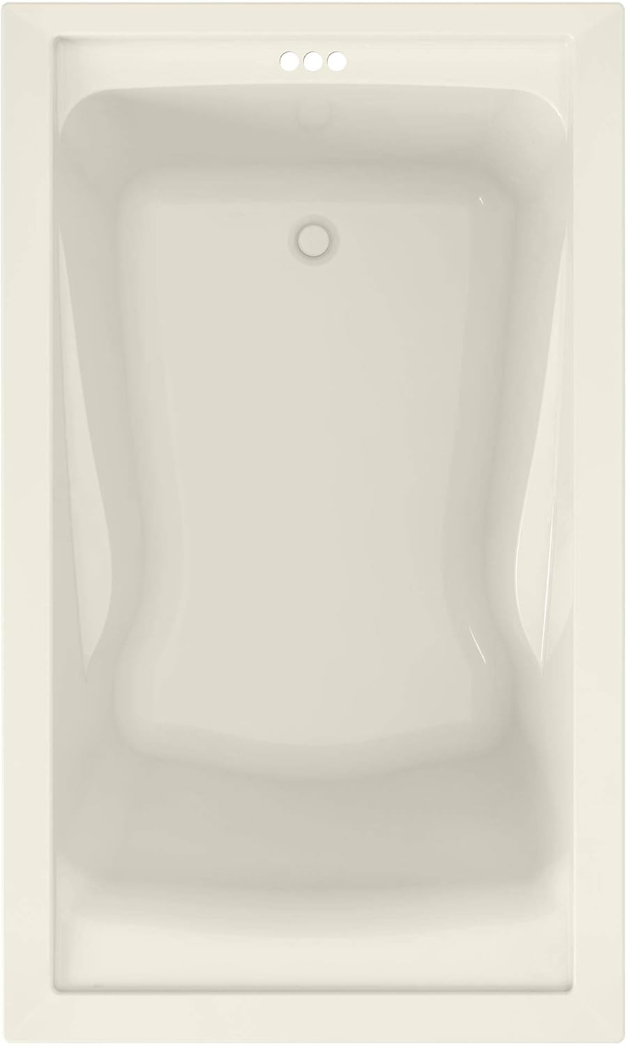 Deep Soaking Tub with Reversible Drain H324572