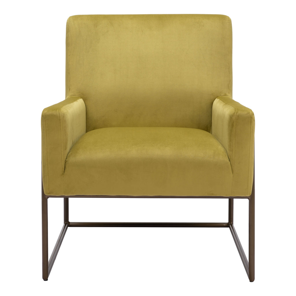 Olive Green Accent Chair I317