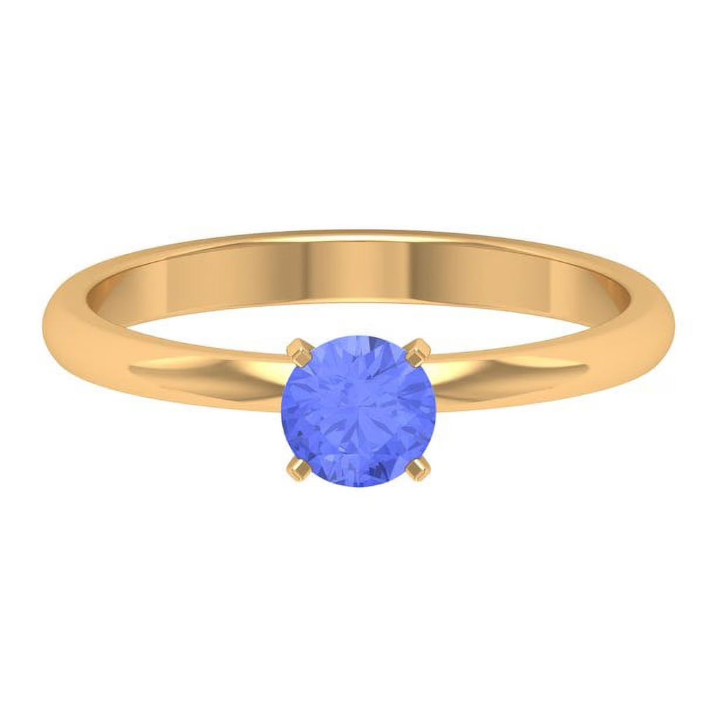 14K Yellow Gold Solitaire Ring Z82494