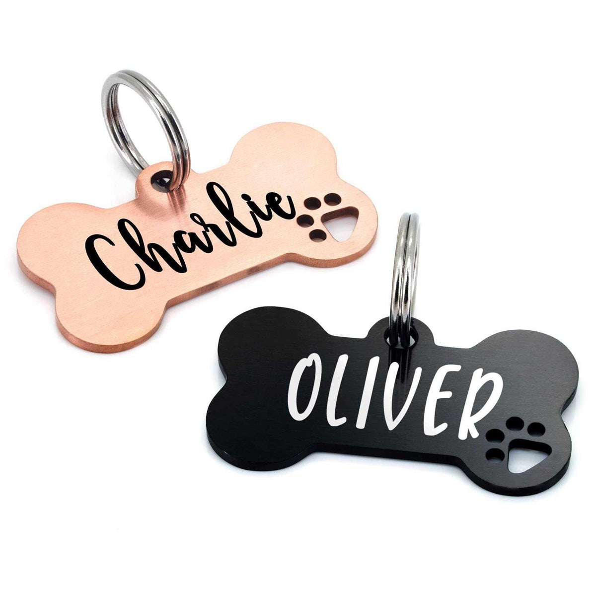 Stainless Steel Personalized Engraved Pet ID Tags K159