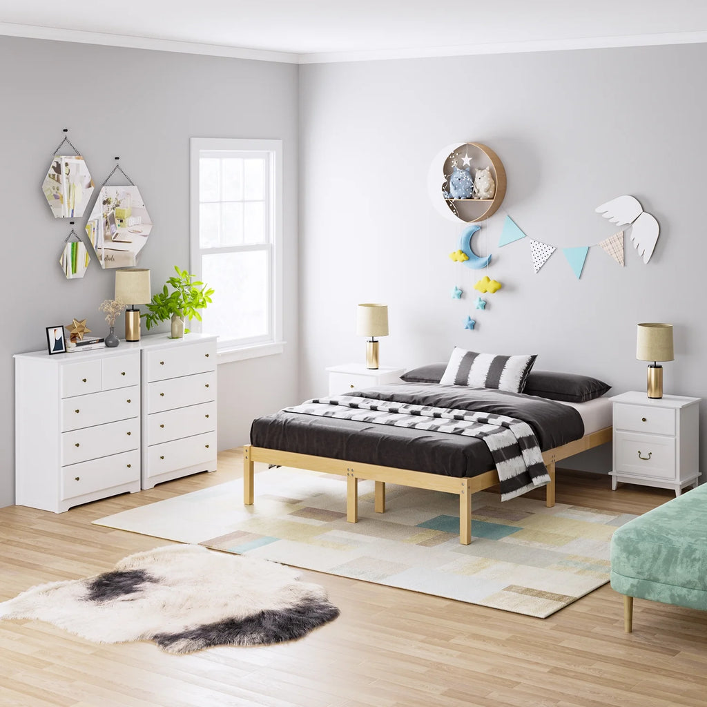 White 5 Drawer Dresser Z425673
