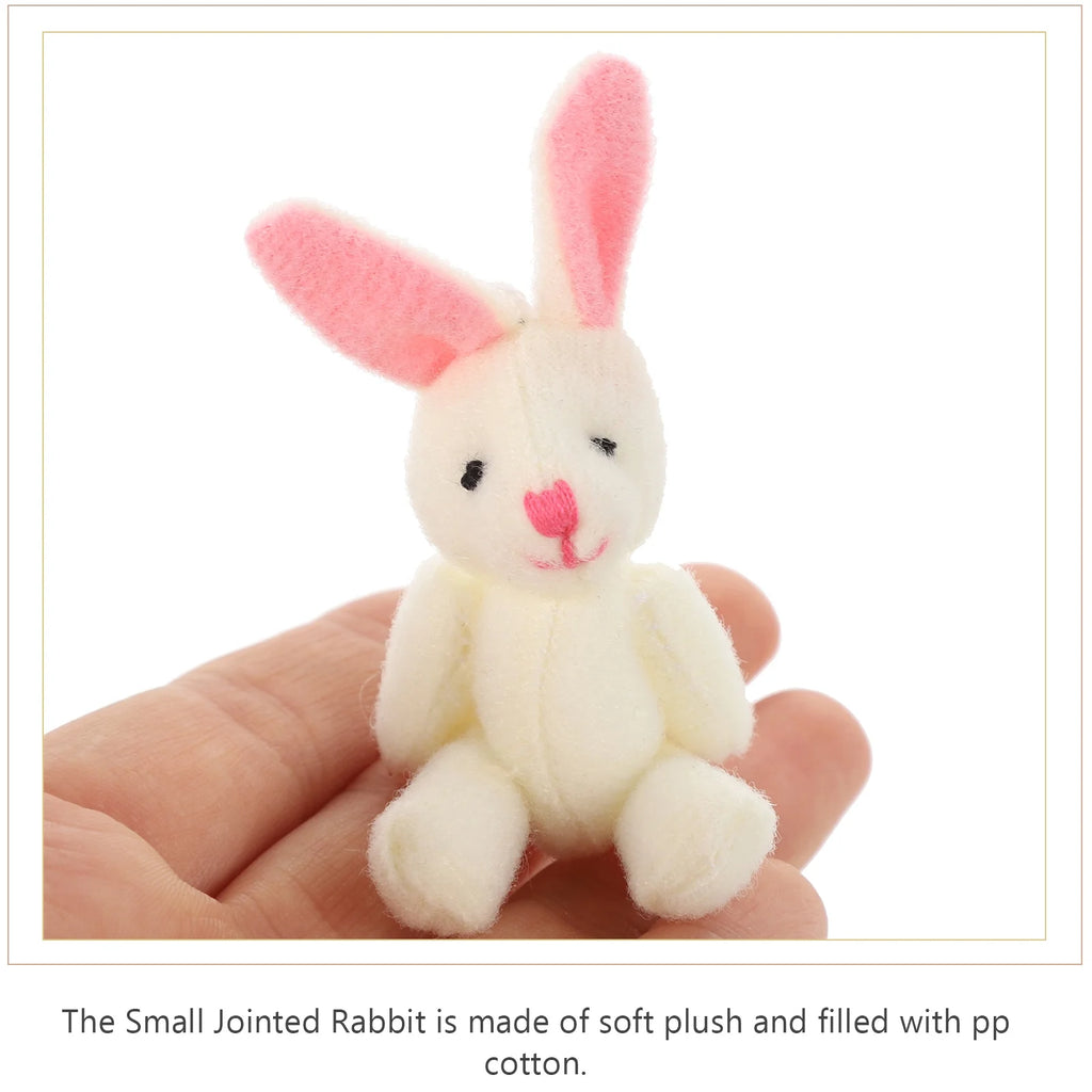 75 Pcs Mini Plush Bunny Stuffed Animal Toy F471