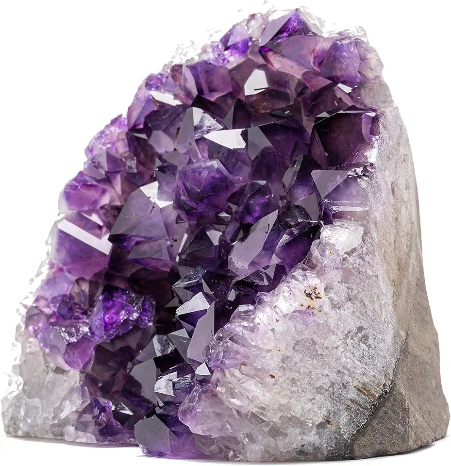 Natural Amethyst 1.5 lb to 2 lb Crystal Clusters Raw Geode Quartz I1524