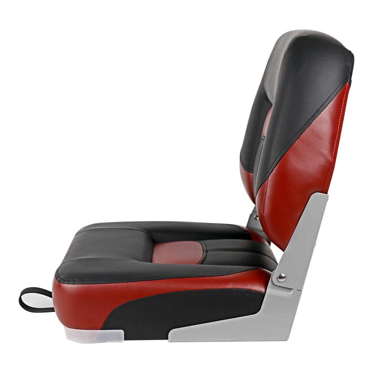 Black/Red Folding Fishing Boat Seat, Set of 2 L51575