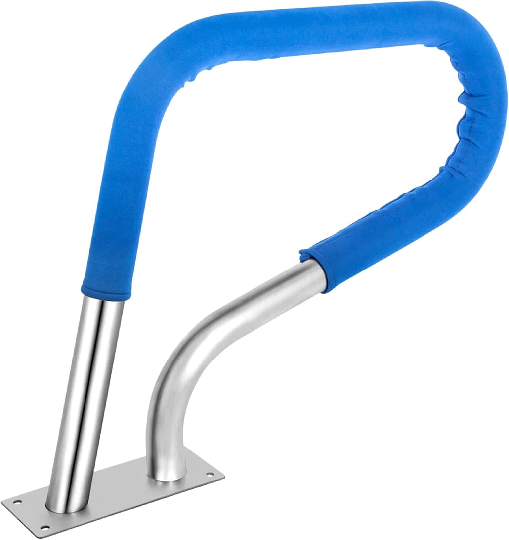 Pool Railing 304 Stainless Steel with Blue Grip Cover S1239