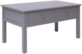 Wood Coffee Table with 2 Drawers V9867