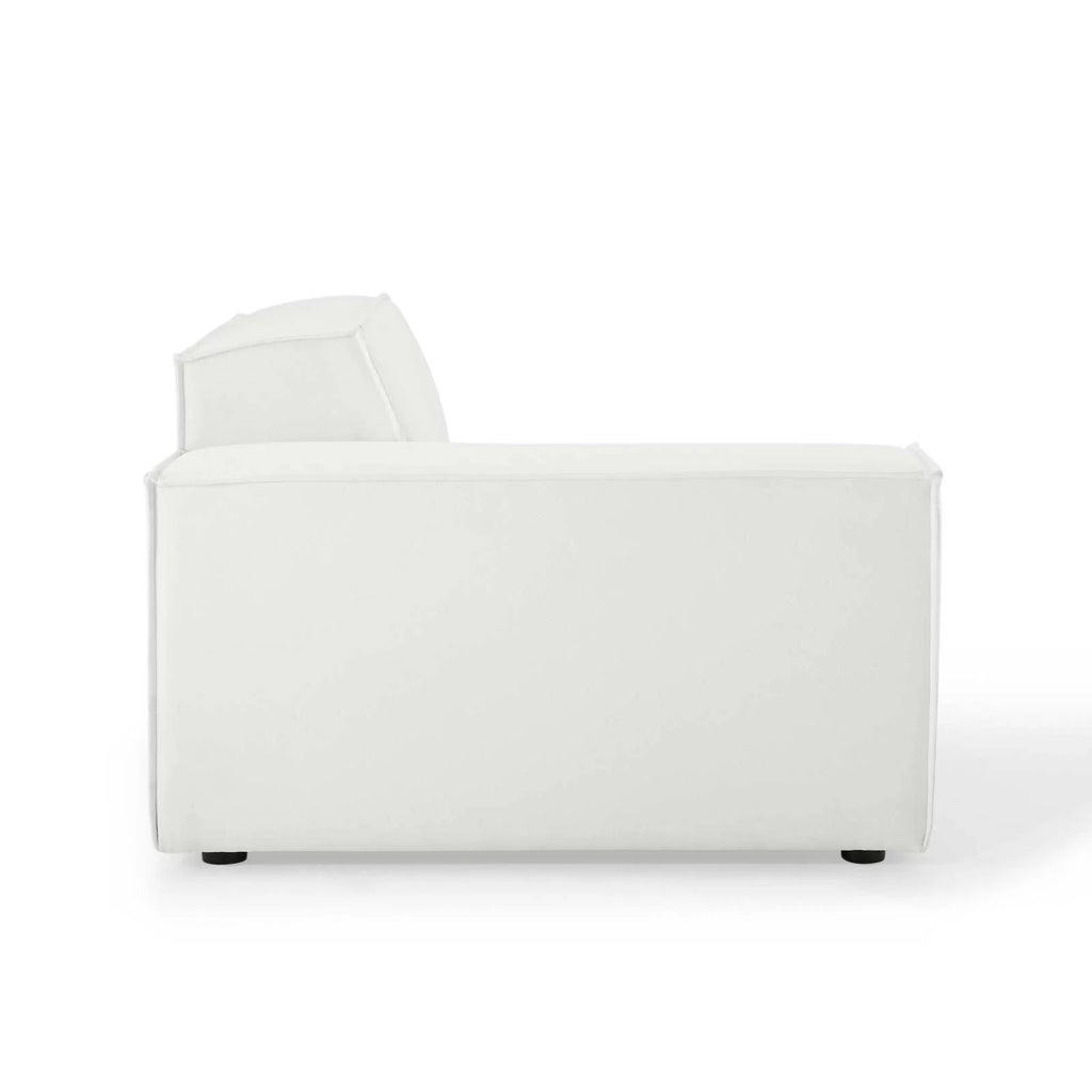 White 4-Piece Sectional Sofa R4177