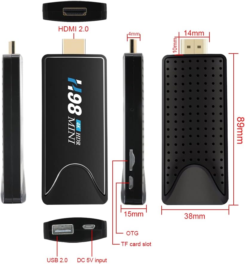 IPTV Box 4K Channels Bluetooth WiFi 2GB RAM 16GB ROM P4916