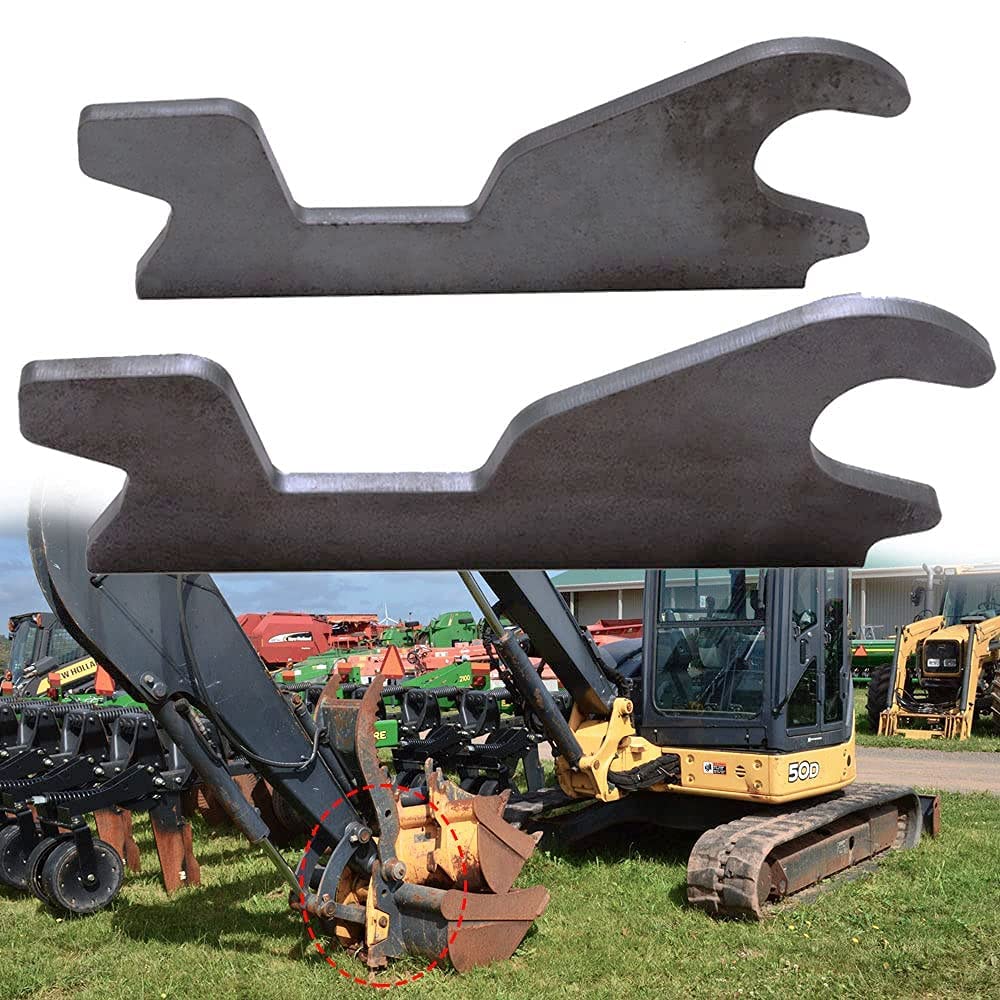 Excavator Quick Attach Bucket Ears, Pack of 2 W3233
